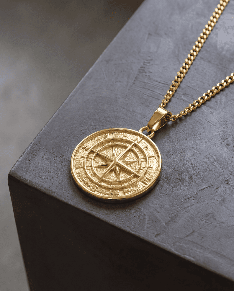 COMPASS GOLD | PENDANT