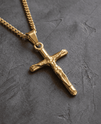 JESUS CROSS GOLD | PENDANT