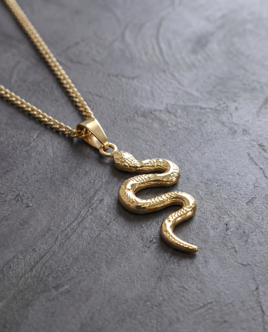 SNAKE GOLD | PENDANT