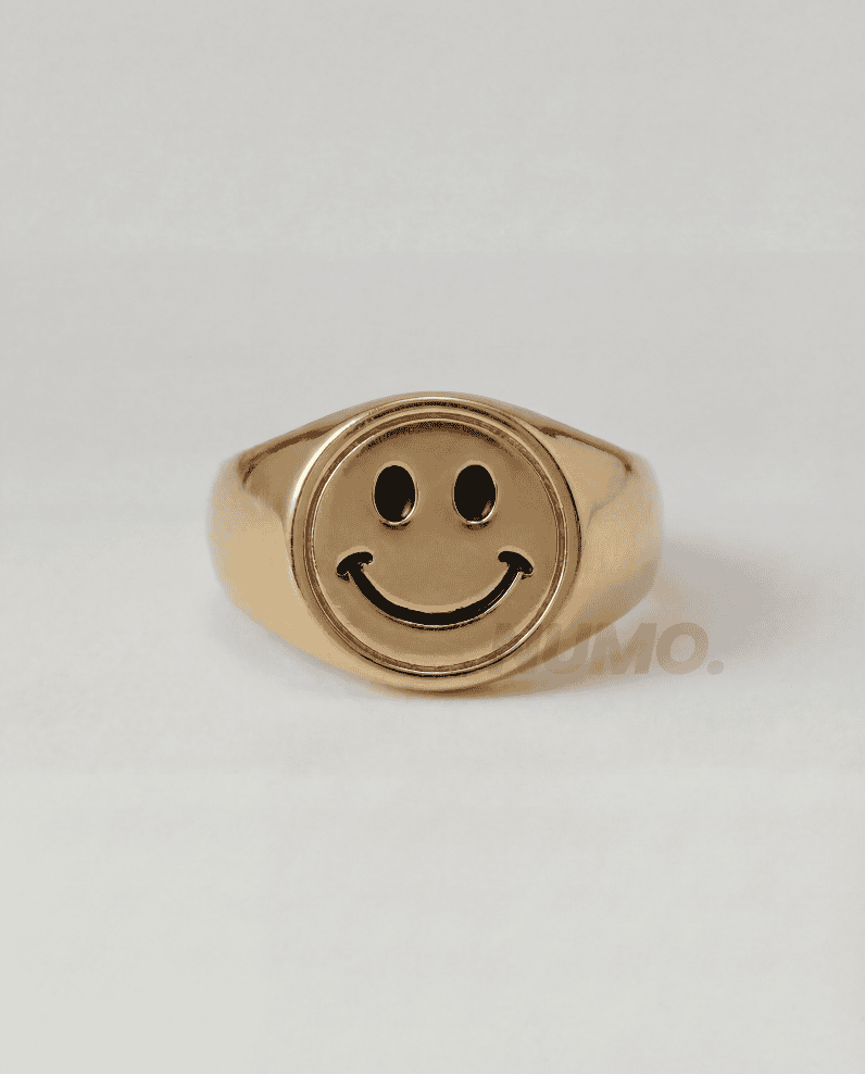 HAPPY FACE GOLD | RING