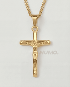 JESUS CROSS GOLD | PENDANT