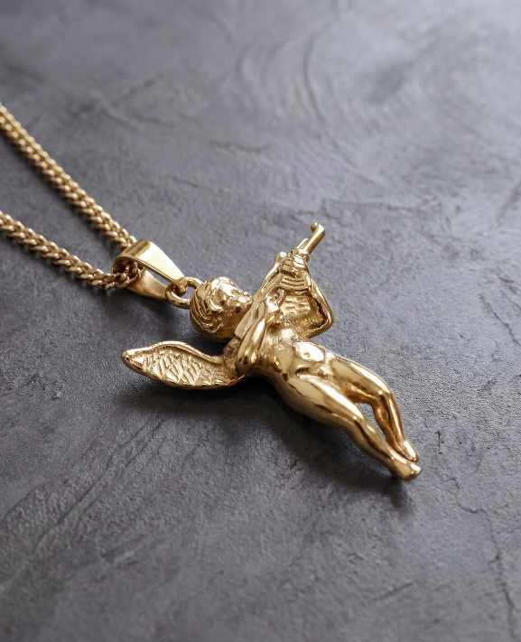 ROGUE CHERUB GOLD  | PENDANT