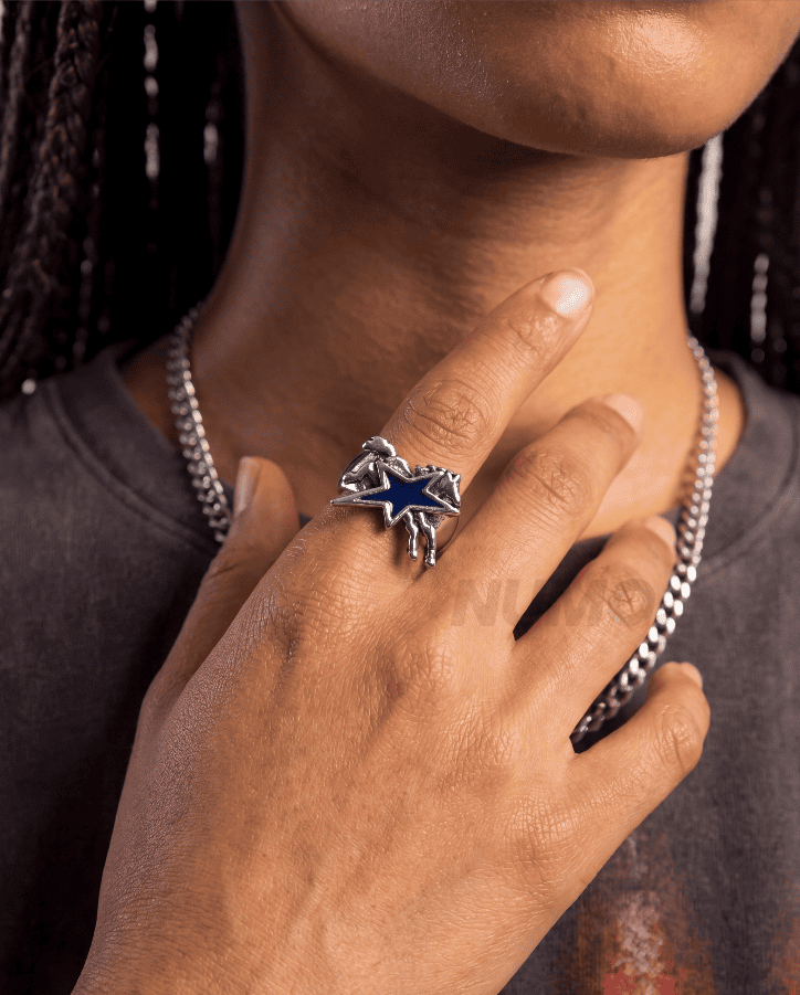 HORSE STAR BLUE | RING