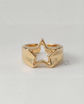 EMPTY STAR GOLD | RING