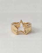 EMPTY STAR GOLD | RING