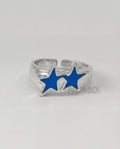 DOUBLE STAR BLUE | RING