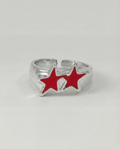 DOUBLE STAR RED | RING