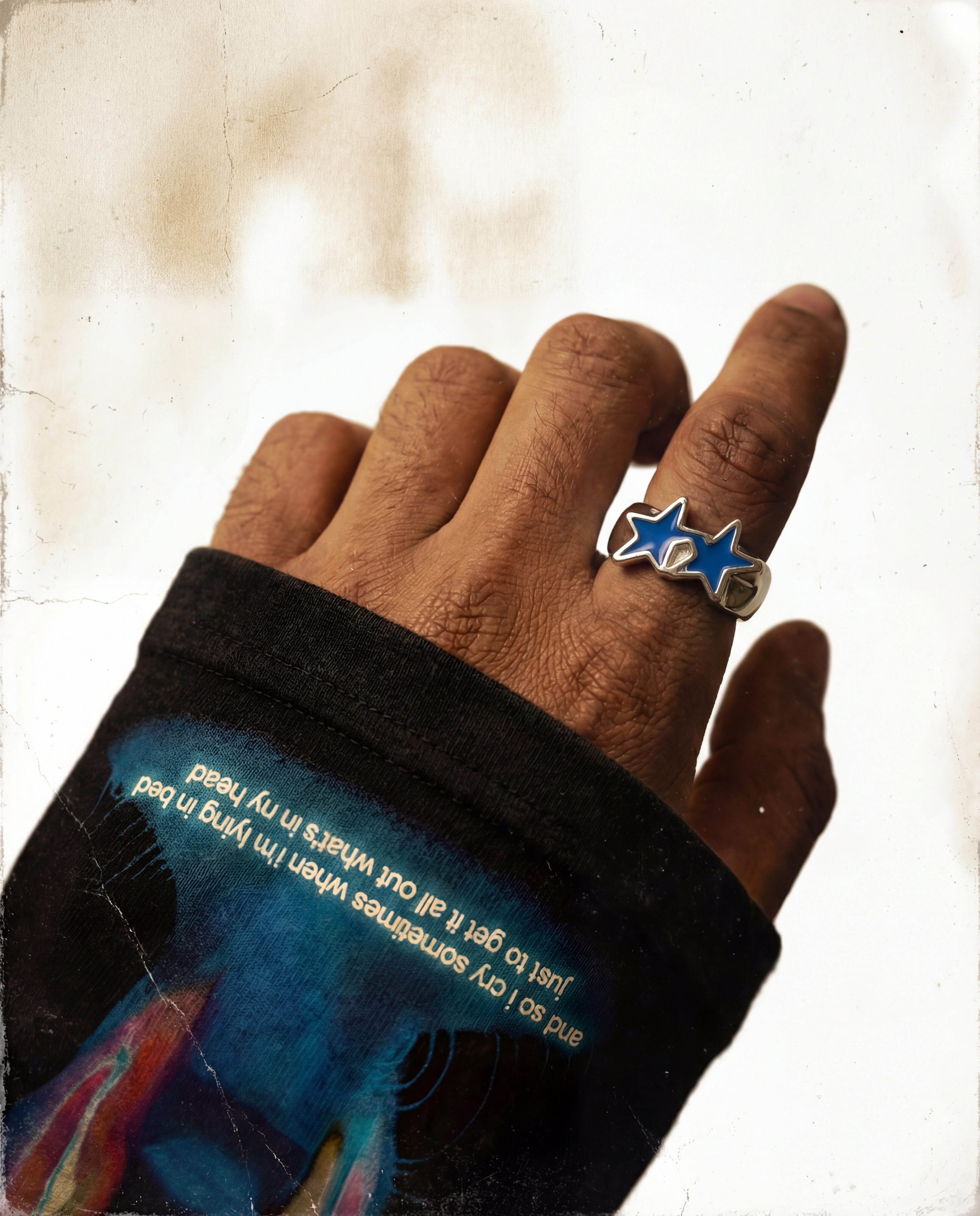 DOUBLE STAR BLUE | RING