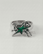 HORSE STAR GREEN | RING